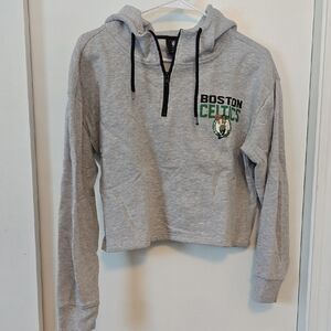 NBA Gray Zip-Up Hoodie
